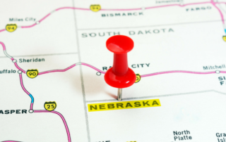 Nebraska map