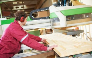Carpentry worker